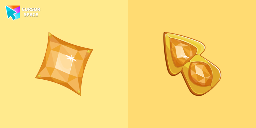Yellow Diamond Cursor